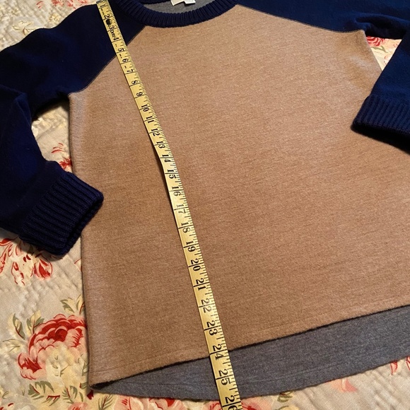 Boden Color-Bocked Sweater, US4, 100% Wool - Picture 6 of 8